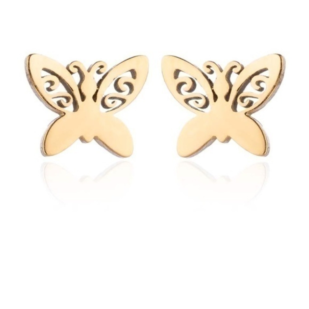 Deal ‼️3 for $20‼️ Butterfly Stainless Steel Stud Earrings